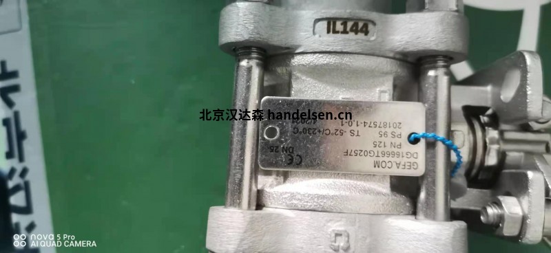gefa三片式球閥 DG1 長對焊端 gefa三片式球閥 DG1 長對焊端