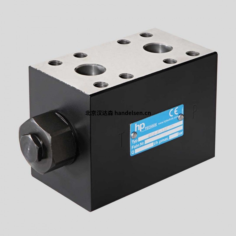 hp technik 電機泵組 SMG – 用于帶集成溢流閥和旁路的 VBR 系列工業泵 ueberstroemventile-in-flanschausfuehrung-fuer-sae-flansche