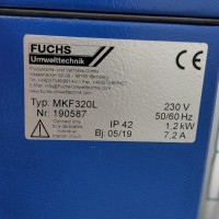 德國Fuchs過濾器KFS080E通過壓差自動監測