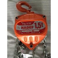 HADEF手拉葫蘆Type 9/129/12，3t，3m技術資料