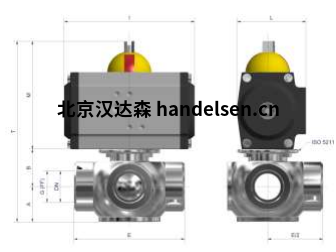 Burocco氣動球閥  VSP3V FF細節1