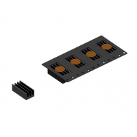 Fischer Elektronik  ICK SMD A 貼片式散熱器，用于電子元件的散熱和熱管理