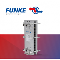 FUNKE 螺栓板式換熱器，具有高熱性能，設計緊湊，投資成本低