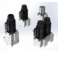 瑞士Bieri Hydraulik 換向座閥 WVH-4B，流量高達 12 升/分鐘