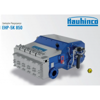 Hauhinco EHP-5K 850 五聯柱塞泵，流量可達 2109 dm/min